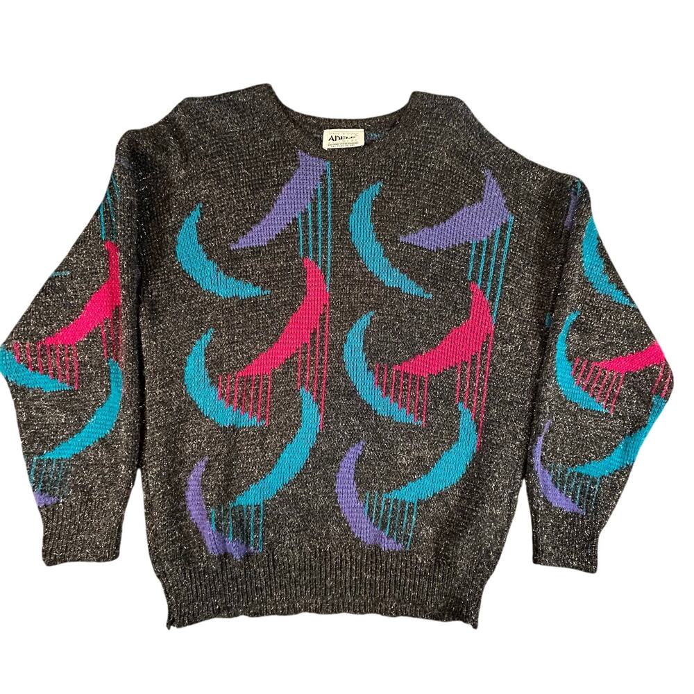 Adele Knit Wear Sweater Made in USA Size S